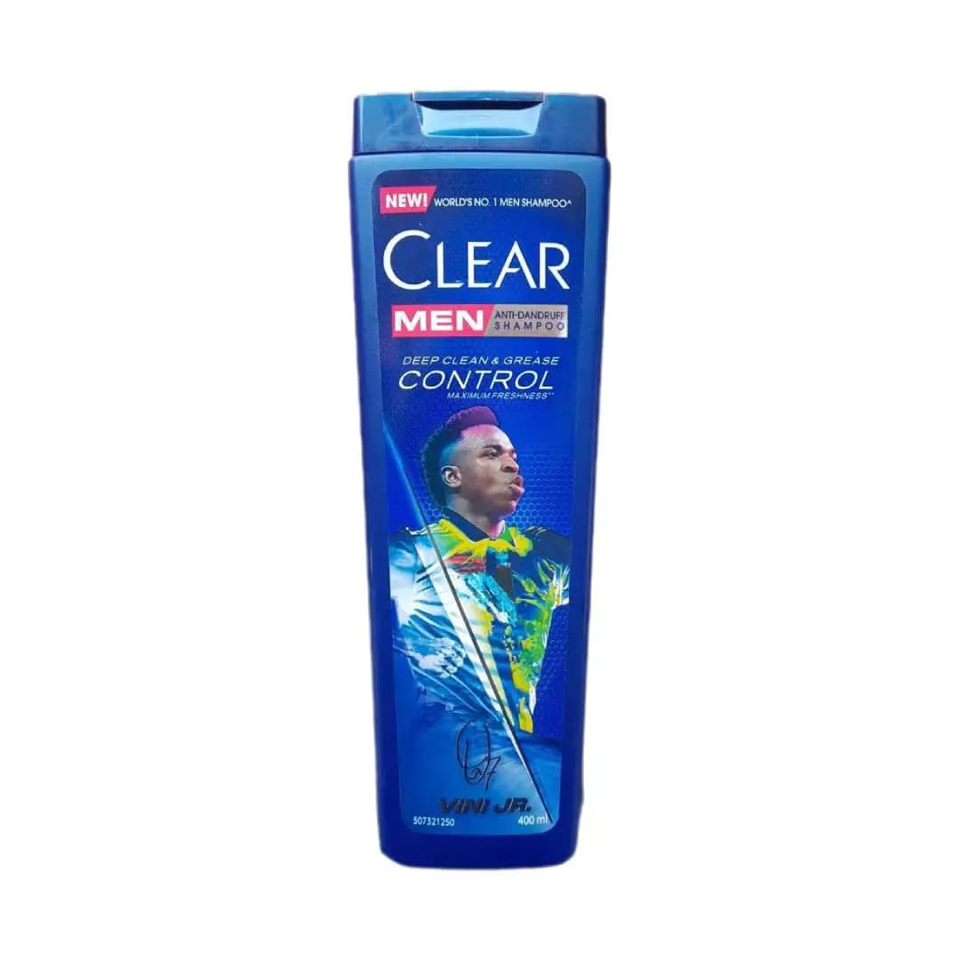 شامپو ضد شوره و کنترل چربی آقایان کلییر مدل گریس کنترل 400 میل/Clear Anti Dandruff and Oil Control Shampoo Grease Control Model 400 ml