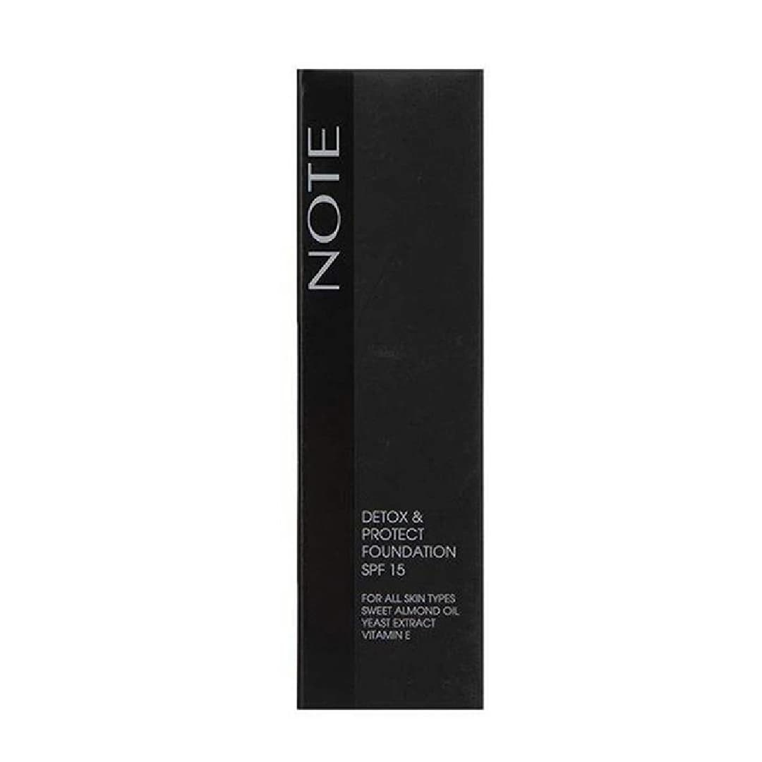 کرم پودر نوت مدل دتوکس و محافظت کننده شماره 13 رنگ شنی 35 میلی لیتر/Note Detox and Protect No13 Foundation 35 ml