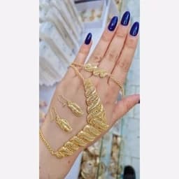 سرویس پرتراش باابکاری طلا کپی شده از ویترین طلافروشی ها — تصویر ۴