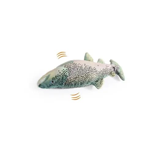اسباب بازی afp ماهی متحرک مخصوص گربه Jittering trout — تصویر ۶