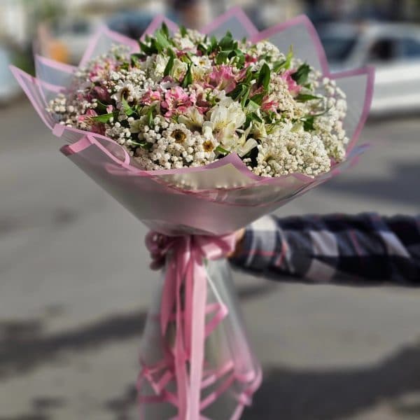 دسته گل کد محصول 536 | گلفروشی آنلاین مازندران ، گیلان و گلستان ( ارسال گل به محل )