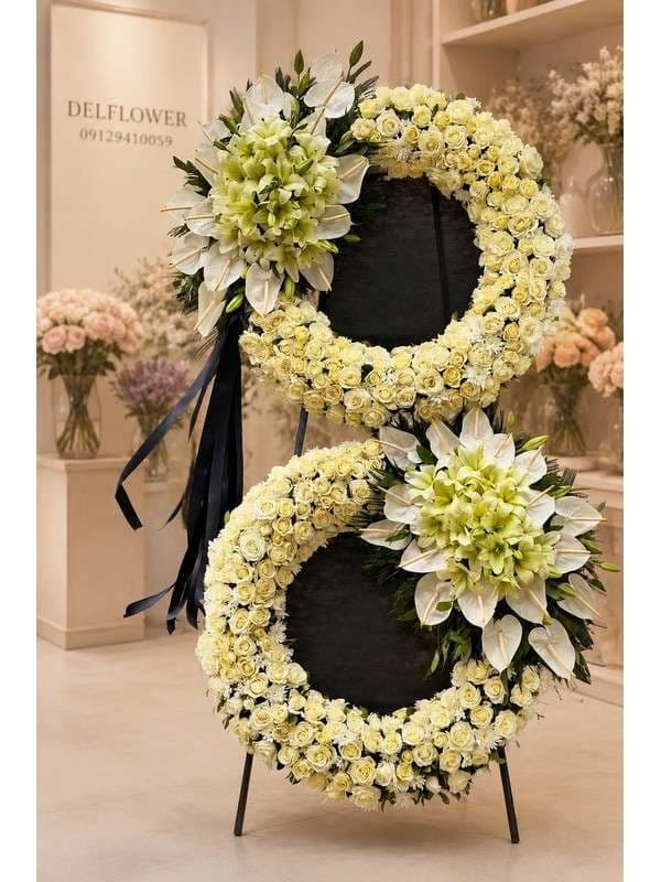 تاج گل ختم 41F2BE