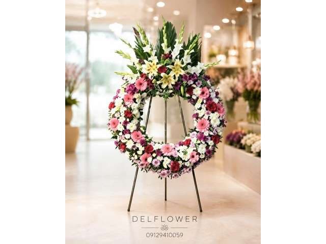 تاج گل ختم D049E0