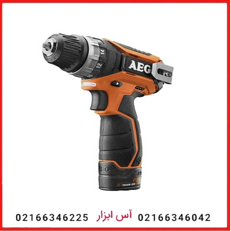 دریل پیچگوشتی 12 ولت شارژی تنه خالی آاگ مدل BS12C2LI- 0