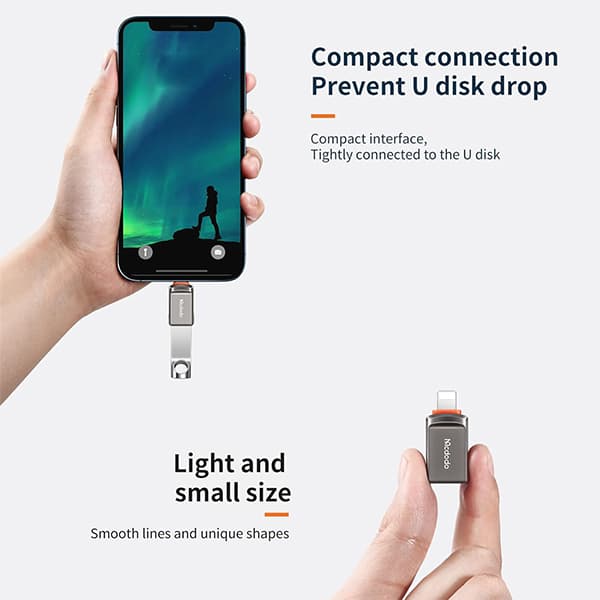 مبدل USB به Lightning مکدودو مدل OT-8600 — تصویر ۳
