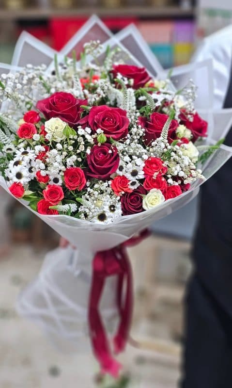 دسته گل کد محصول 531 | گلفروشی آنلاین مازندران ، گیلان و گلستان ( ارسال گل به محل )