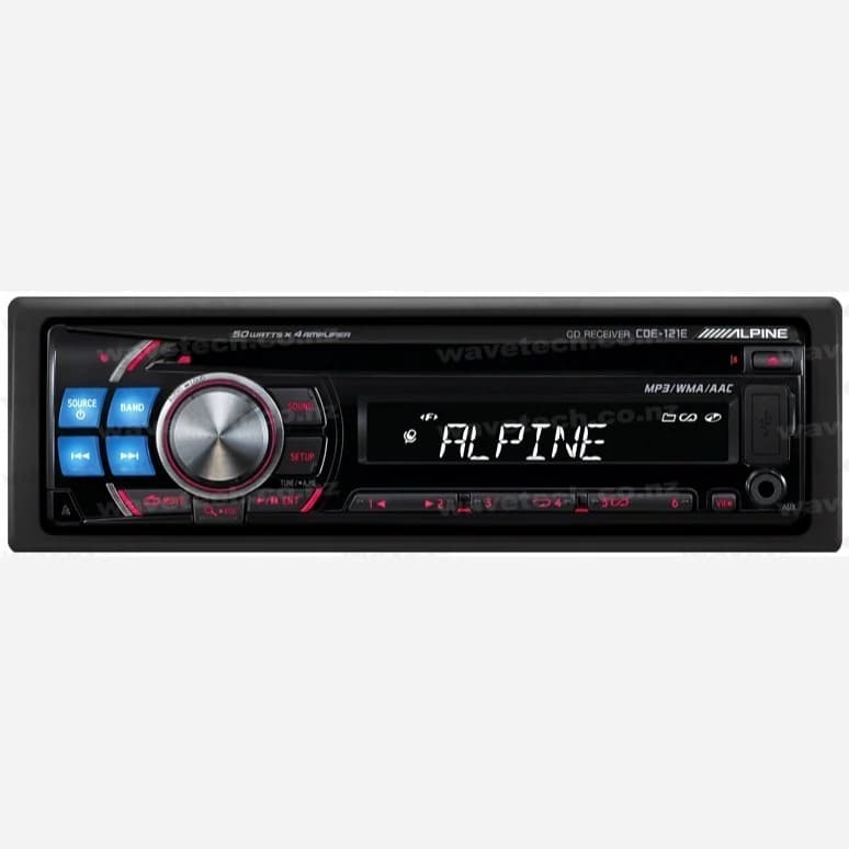 ضبط ماشین آلپاین مدل Alpine CDE-121E — تصویر ۲