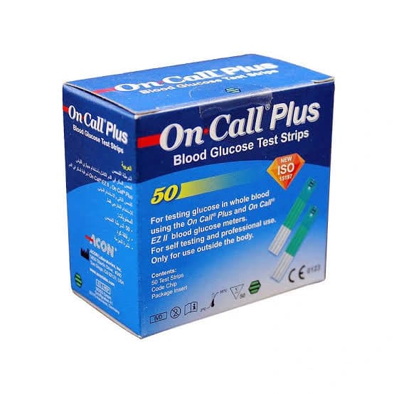 نوار تست قند خون آن کال پلاس ( On Call Plus ) 50 عددی
