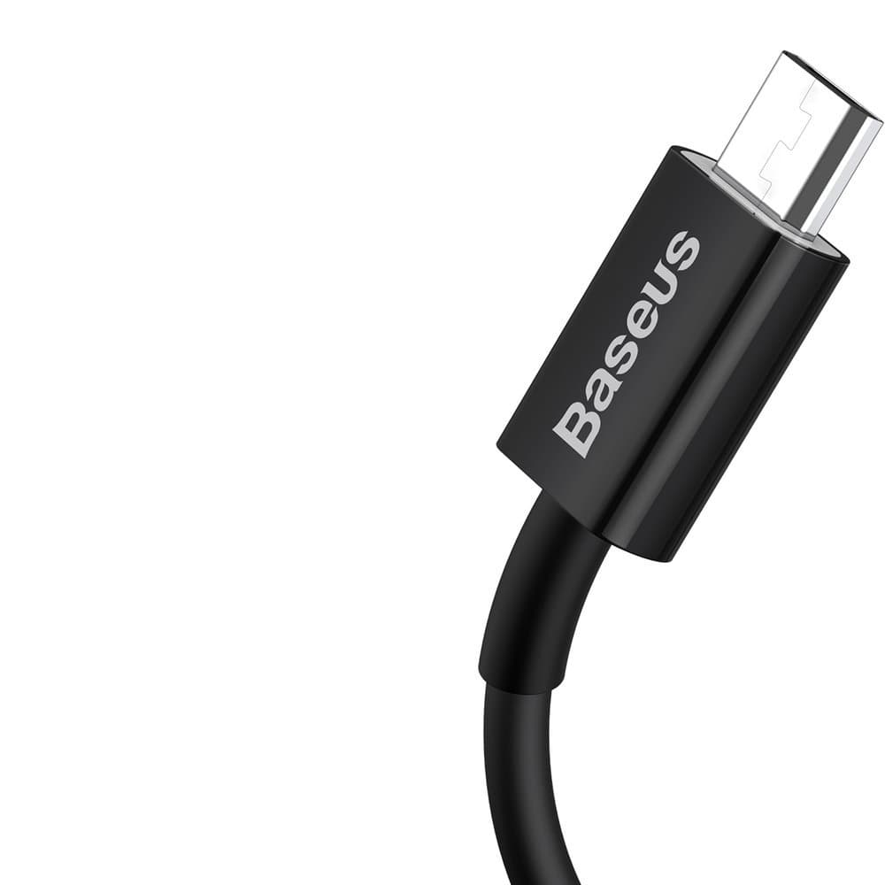 کابل میکرو یو اس بی بیسوس Baseus Superior Series USB to Micro USB CAMYS طول 1 متر و توان 2 آمپر — تصویر ۵