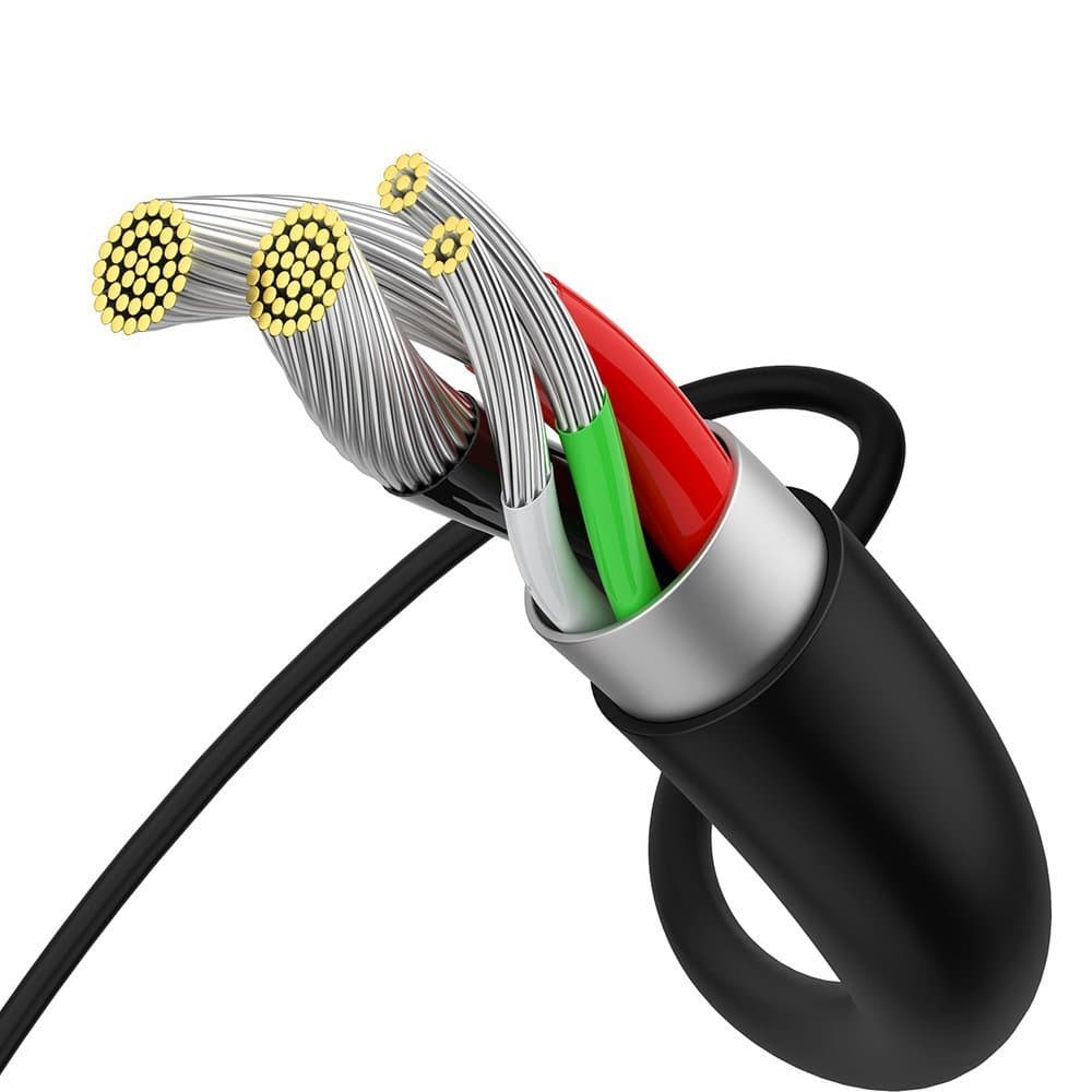 کابل میکرو یو اس بی بیسوس Baseus Superior Series USB to Micro USB CAMYS طول 1 متر و توان 2 آمپر — تصویر ۸