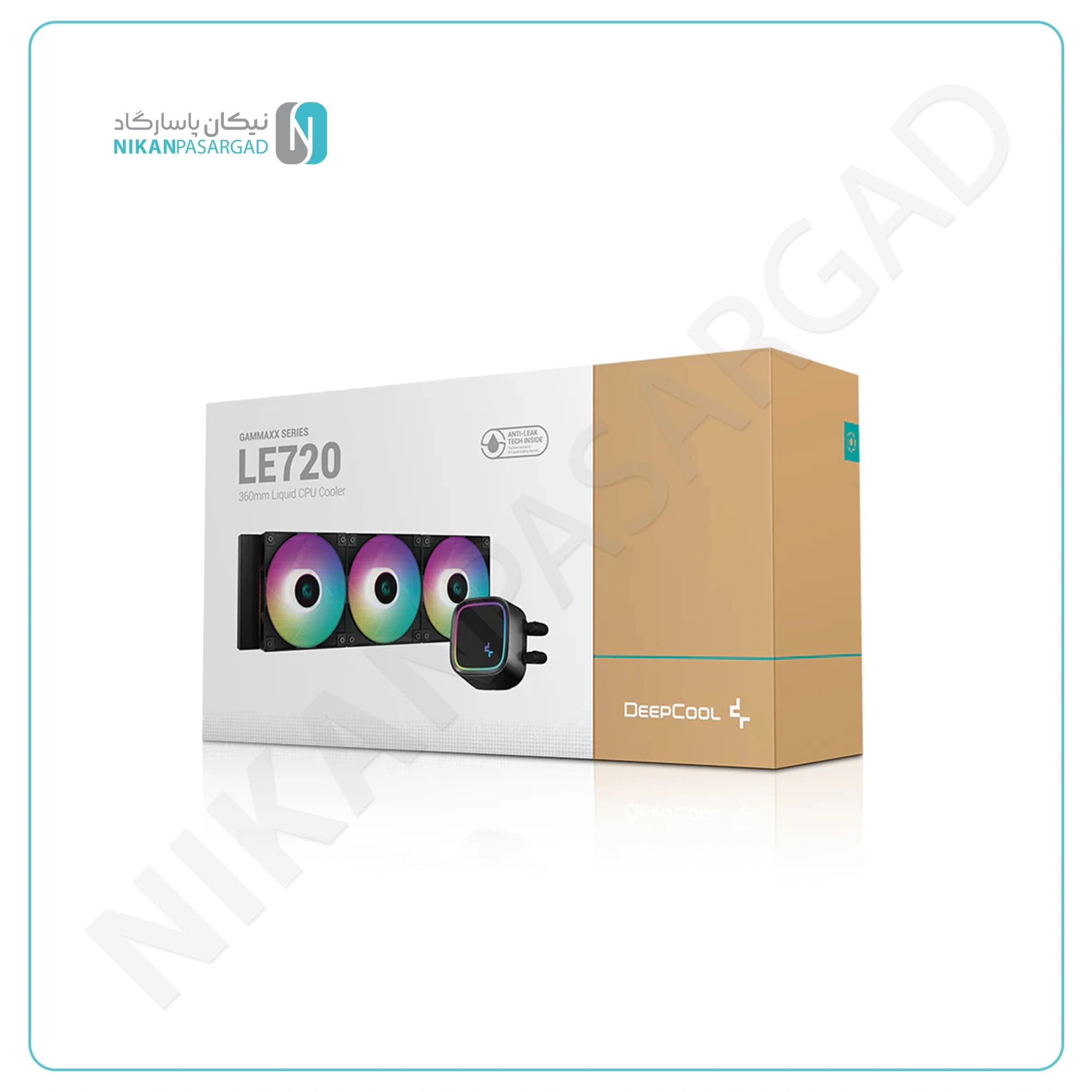 فن خنک کننده پردازنده Deepcool مدل LE720 ARGB 360 WHITE — تصویر ۷