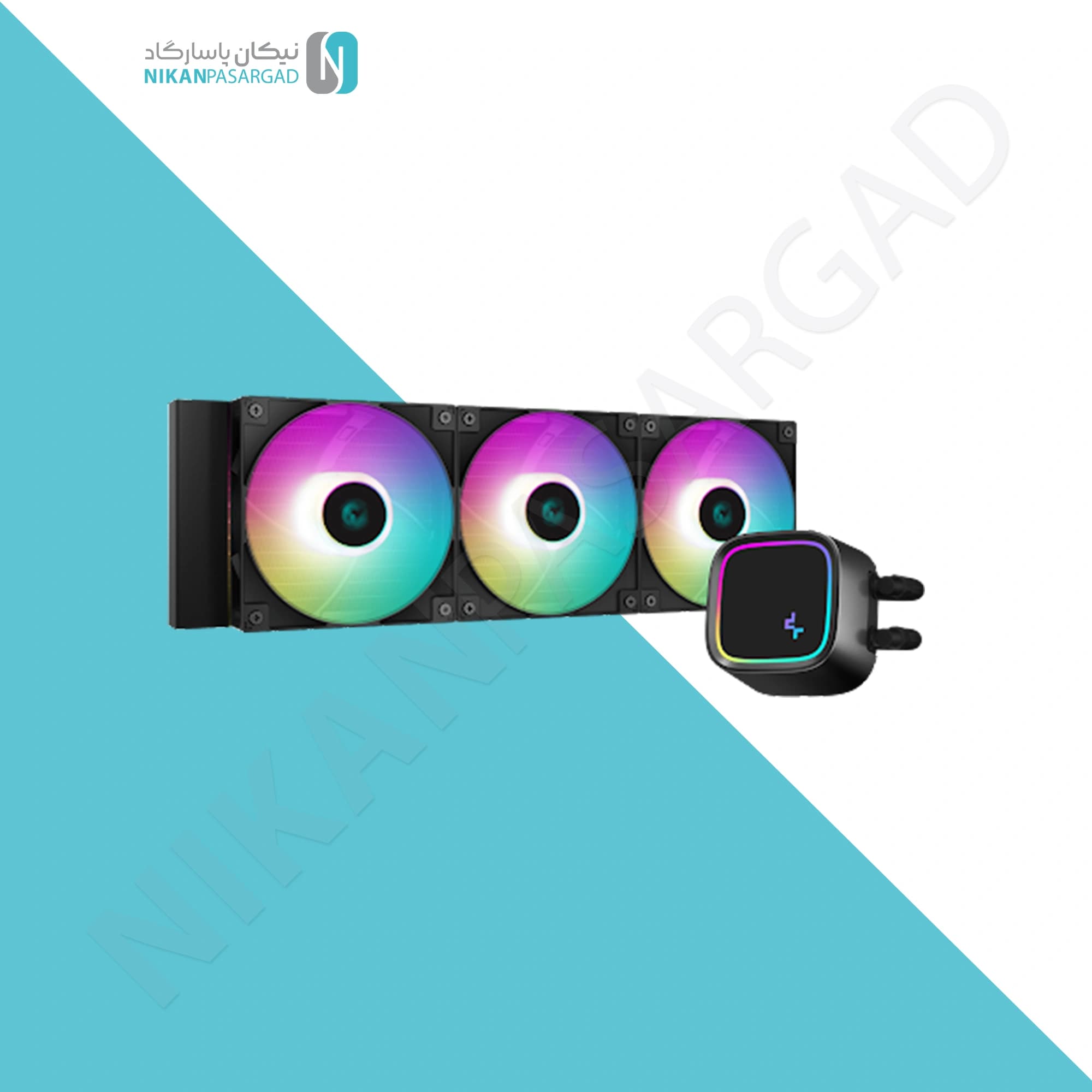فن خنک کننده پردازنده Deepcool مدل LE720 ARGB 360 WHITE — تصویر ۶