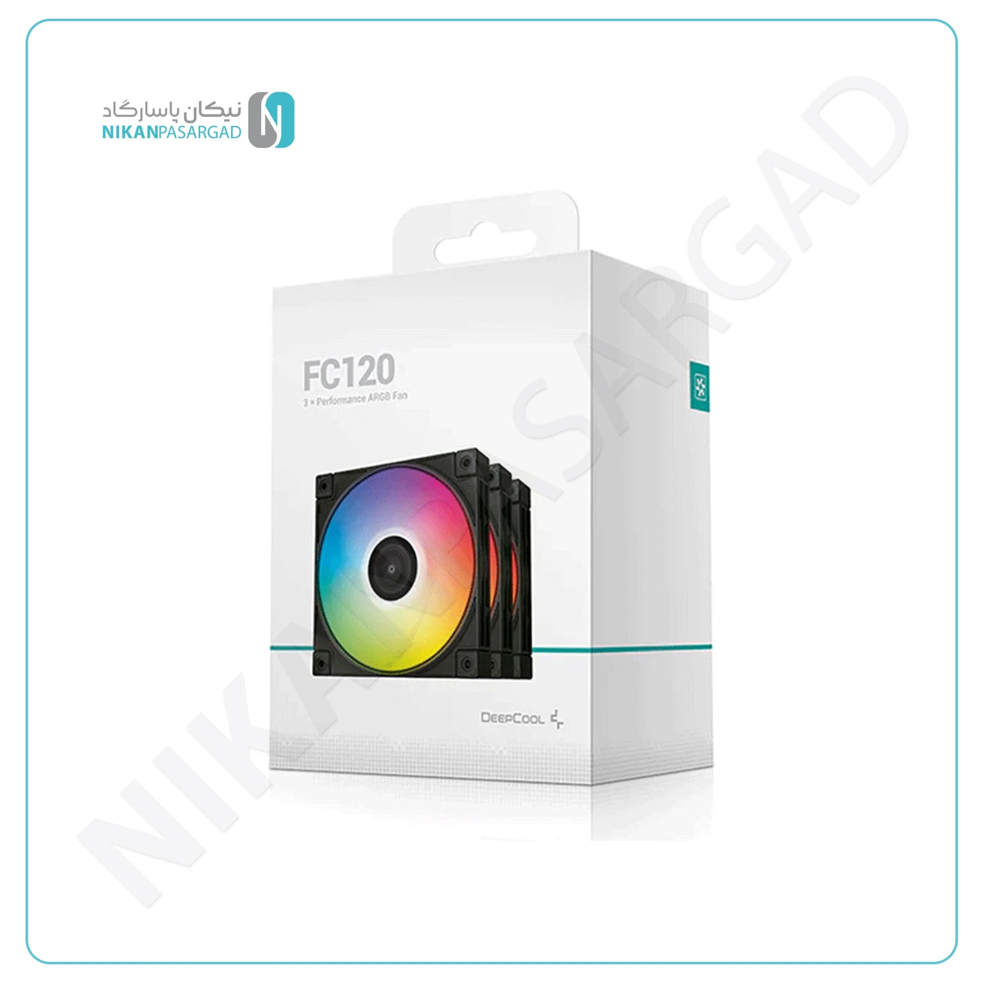 فن کیس Deepcool مدل FC120 BLACK — تصویر ۹