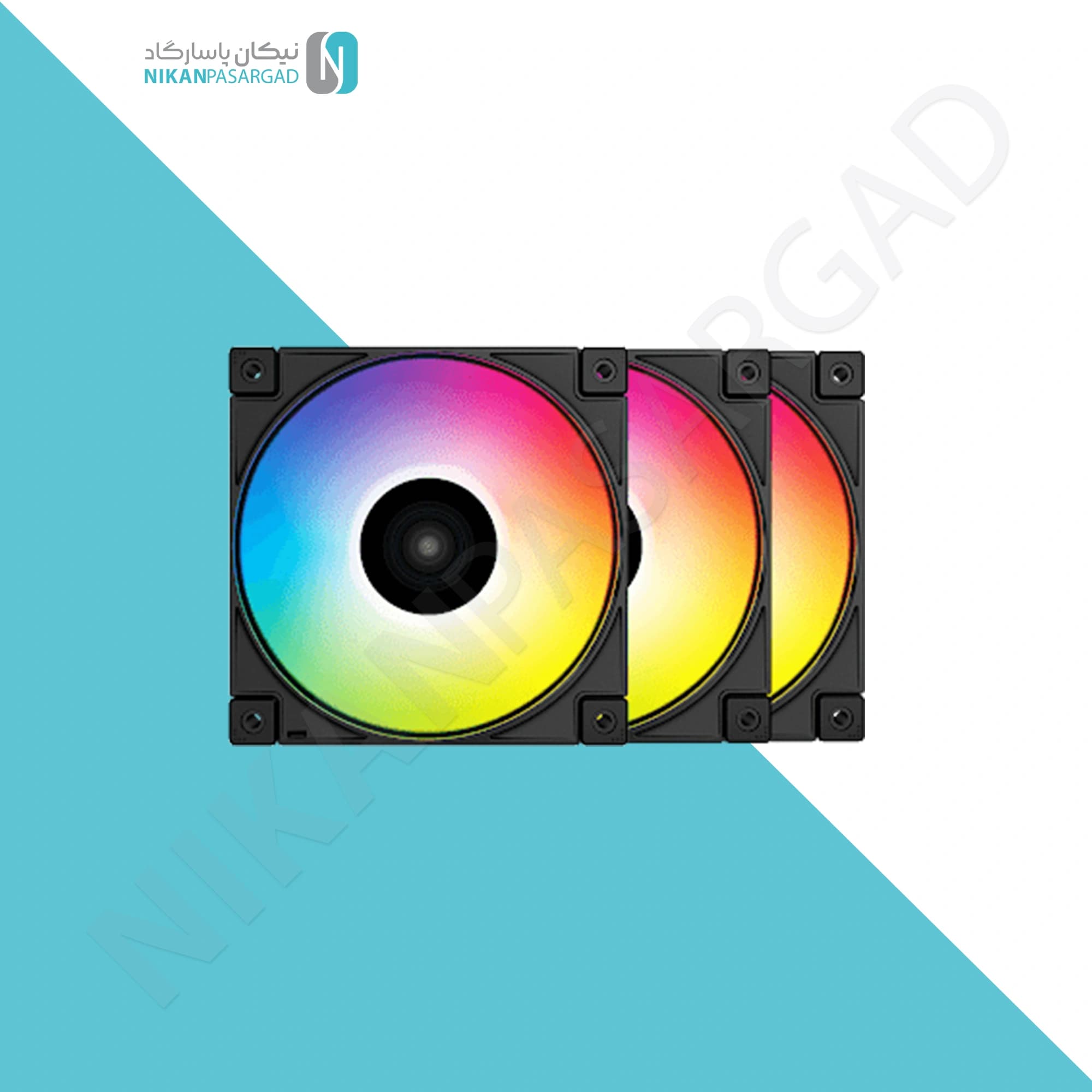 فن کیس Deepcool مدل FC120 BLACK — تصویر ۶