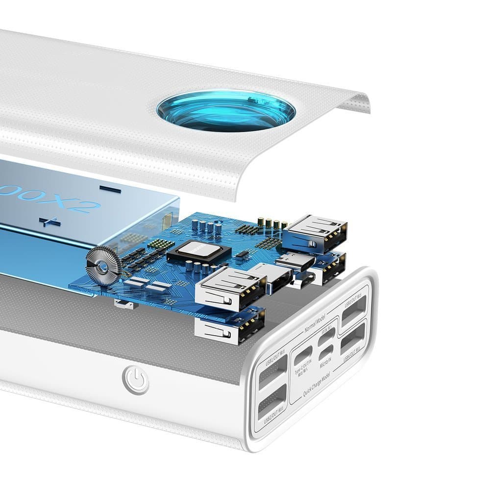 پاوربانک 30000 فست شارژ بیسوس Baseus Amblight QC3 PD3 Power Bank PPLG-A 65W توان 65 وات — تصویر ۶