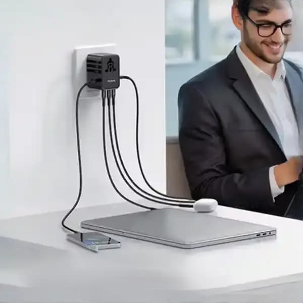 آداپتور شارژ مسافرتی 45 وات مکدودو یا کابل CP-3270 — تصویر ۱۲