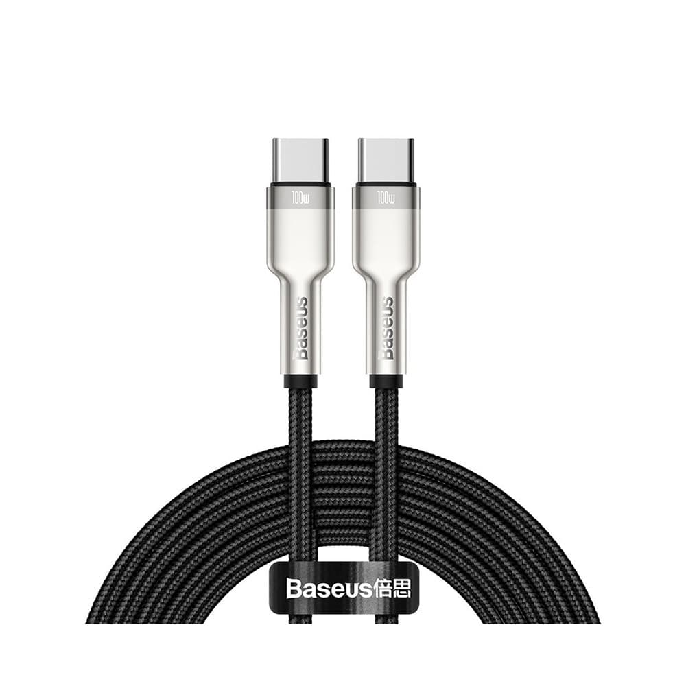 کابل Type C به Type C فست شارژ بیسوس Baseus Cafule QC3.0 PD Metal CATJK-D به طول 2 متر