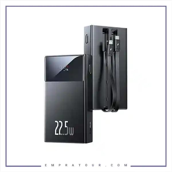 پاور بانک10000 با کابل بیسوس PPXD2-10