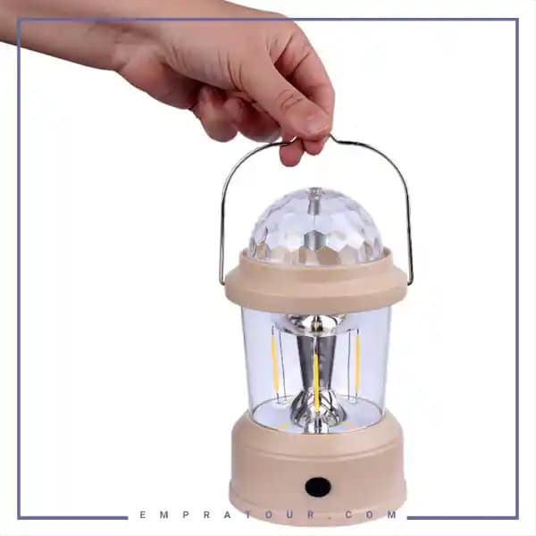 چراغ فانوسی رقص نور دار LF-3358 — تصویر ۷