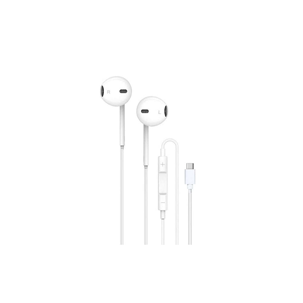 هندزفری پرودو مدل Porodo Stereo Earphone Type-C Connector PD-STCEP-WH