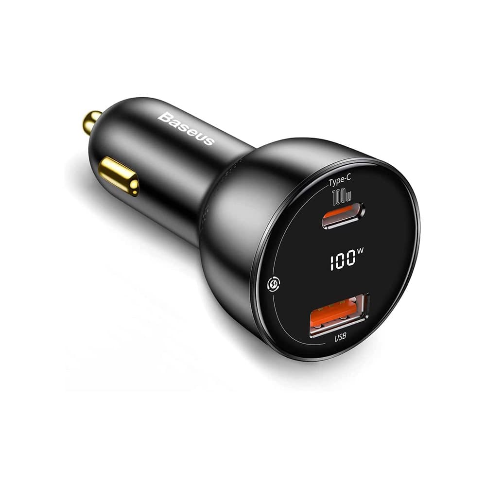 شارژر فندکی فست شارژ بیسوس Baseus Superme PPS CCZX-01 توان 100 وات