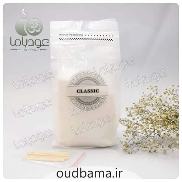 شمع پودری بدون رایحه