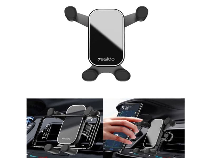 پایه نگه دارنده موبایل داخل خودرو یسیدو Yesido C100 Phone Car Holder — تصویر ۵