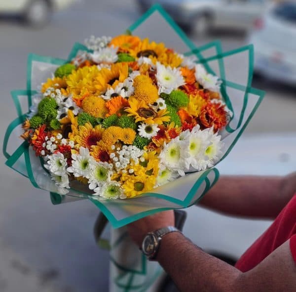 دسته گل کد محصول 546 | گلفروشی آنلاین مازندران ، گیلان و گلستان ( ارسال گل به محل )
