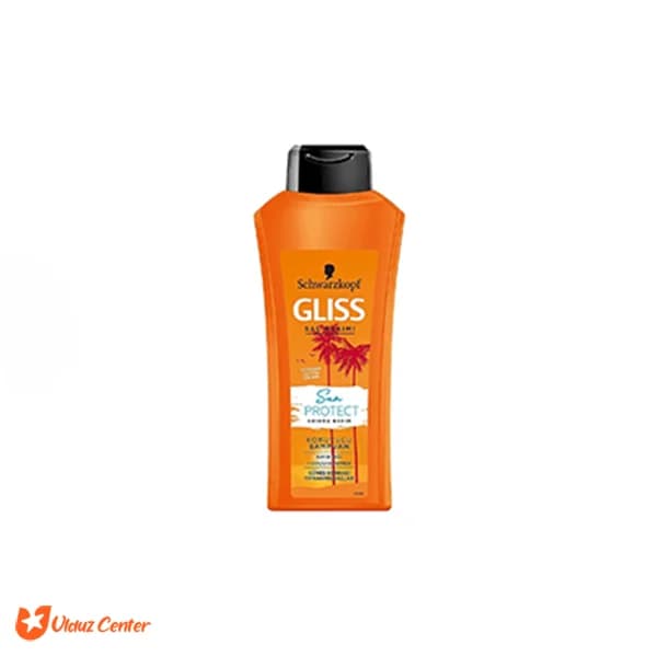 شامپو محافظت کننده مو گلیس مدل Sun Protect حجم 500 میلی لیتر