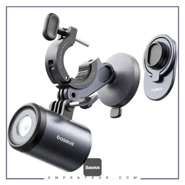 هولدر و چراغ قوه دوچرخه و موتور بیسوس BS-CG025