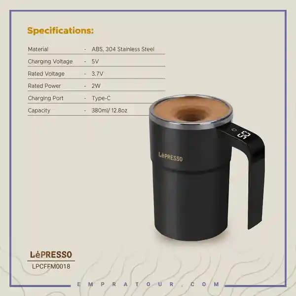 ماگ همزن مغناطیسی لپرسو LPCFFM0018 — تصویر ۵