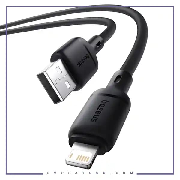 کابل شارژ لایتنینگ 1 متر بیسوس CB000115 — تصویر ۶