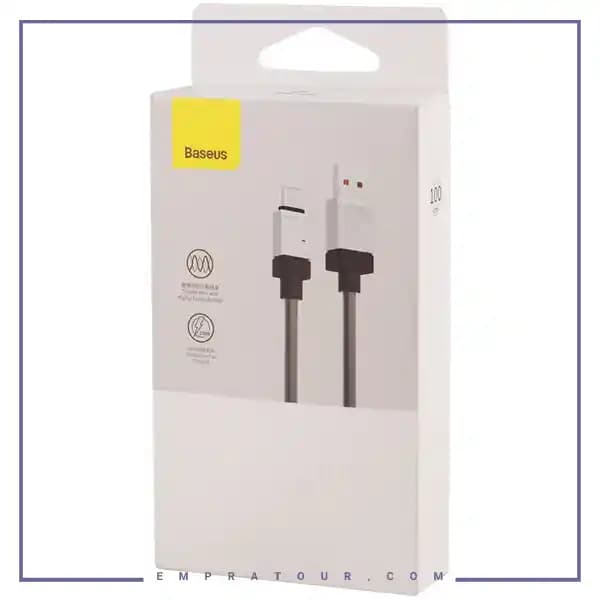 کابل شارژ 100 وات تایپ سی فست بیسوس CAKW00060 — تصویر ۲