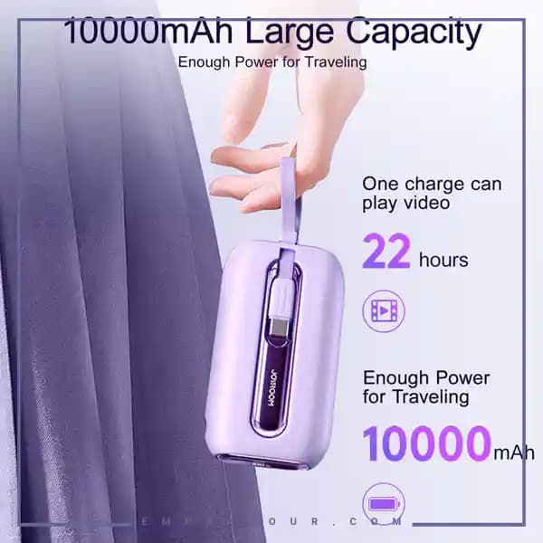 پاور بانک 10000 جویروم JR-L012 — تصویر ۸