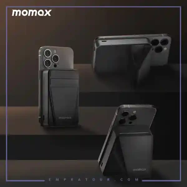 پاوربانک وایرلس مگنتی 10000 مومکس IP111 — تصویر ۵