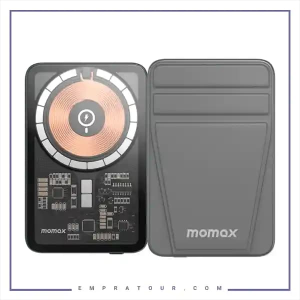 پاوربانک وایرلس مگنتی 10000 مومکس IP111 — تصویر ۶