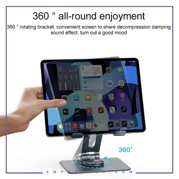 استند رومیزی موبایل و تبلت مومکس KH8 — تصویر ۴