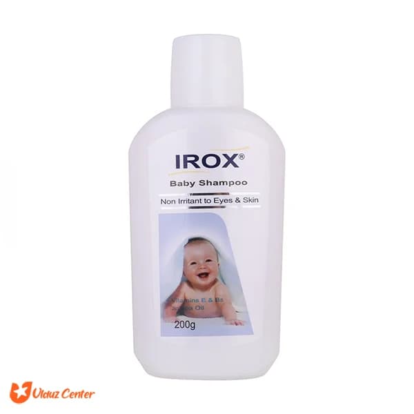 شامپو بچه ایروکس بدون سوزش و تحریک چشم وزن 200 گرم