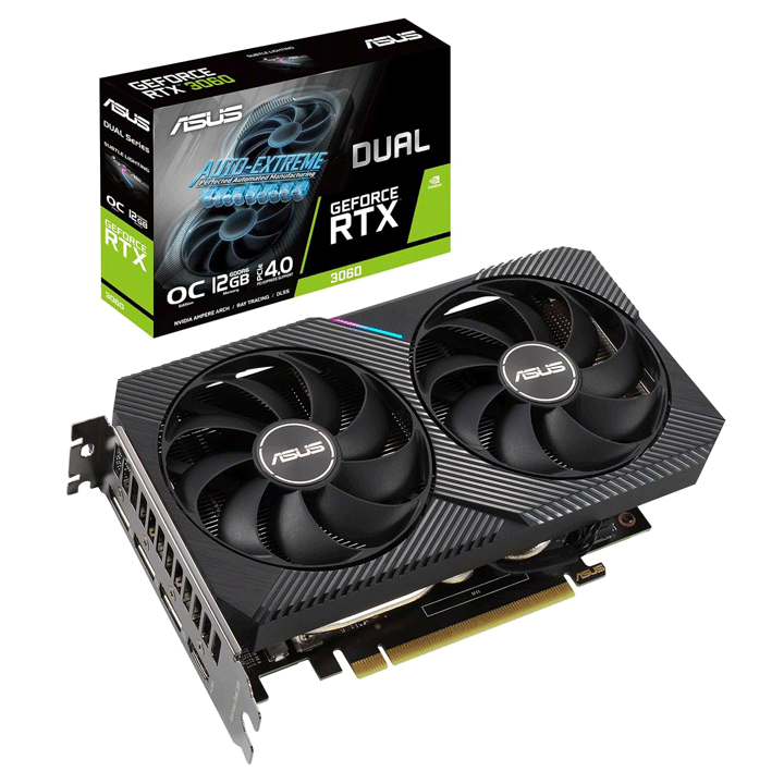 گرافیک ایسوس ASUS DUAL RTX 3060 OC 12GB V2 — تصویر ۳
