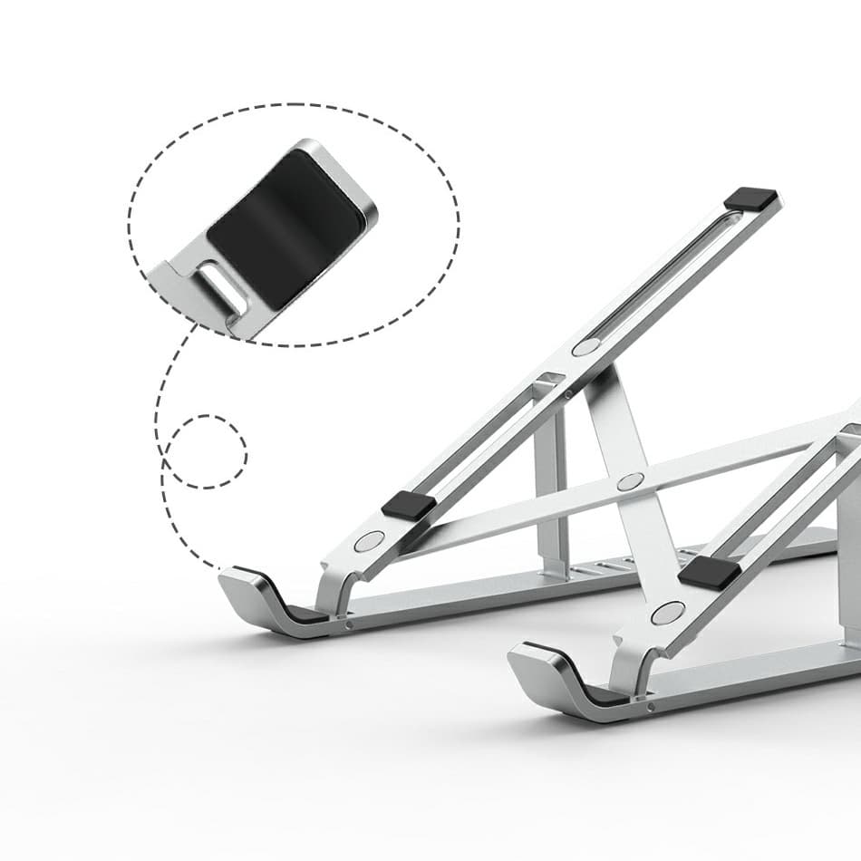 استند آلومینیومی ارگونومیک لپ تاپ ویوو مدل WIWU S400 — تصویر ۶