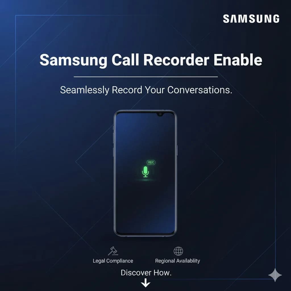 ضبط مکالمه A366E Call Recorder Enabler | Samsung Galaxy A36