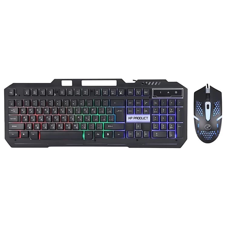 کیبورد و ماوس مخصوص بازی ایکس پی پروداکت مدل XP-11400