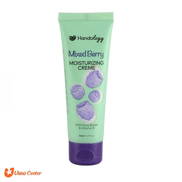 کرم آبرسان دست و صورت هندولوژی مدل Mixed Berry حجم 50 میل — تصویر ۲