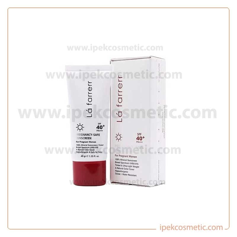 کرم ضد آفتاب مینرال بارداری SPF40 رنگ طبیعی لافارر