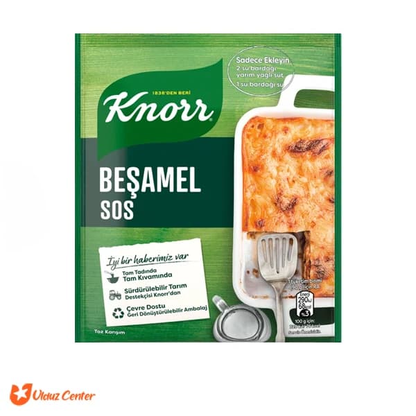 سس ماکارونی کنور مدل Besamel وزن 70 گرم