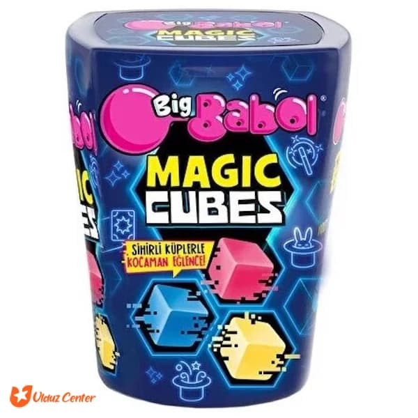 آدامس بیگ بابل مدل Magic Cubes وزن 86 گرم