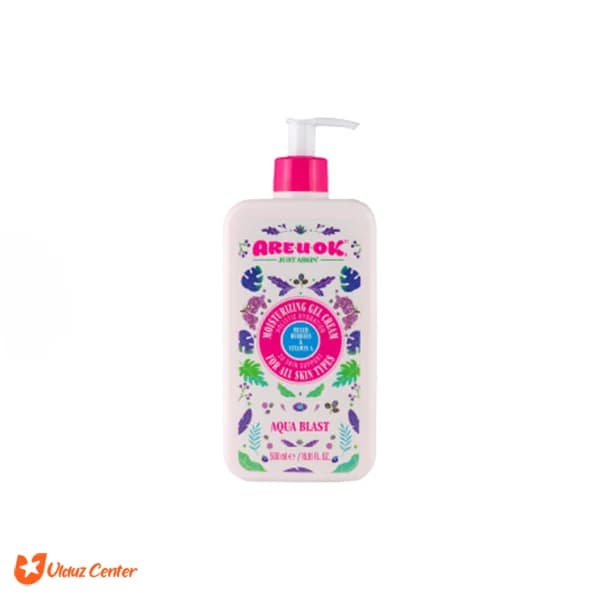 کرم ژل آبرسان حاوی عصاره تمشک آریواکی 500 میل