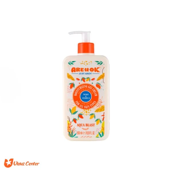 کرم ژل آبرسان حاوی عصاره انبه آریواکی 500 میل