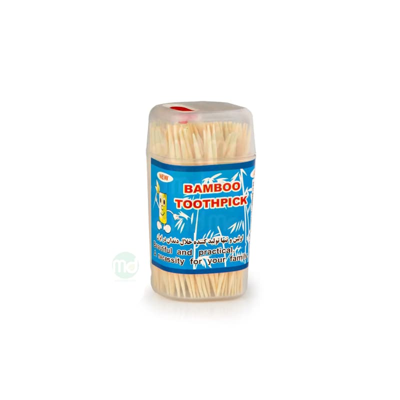خلال دندان bamboo toothpick بامبو 200 عددی
