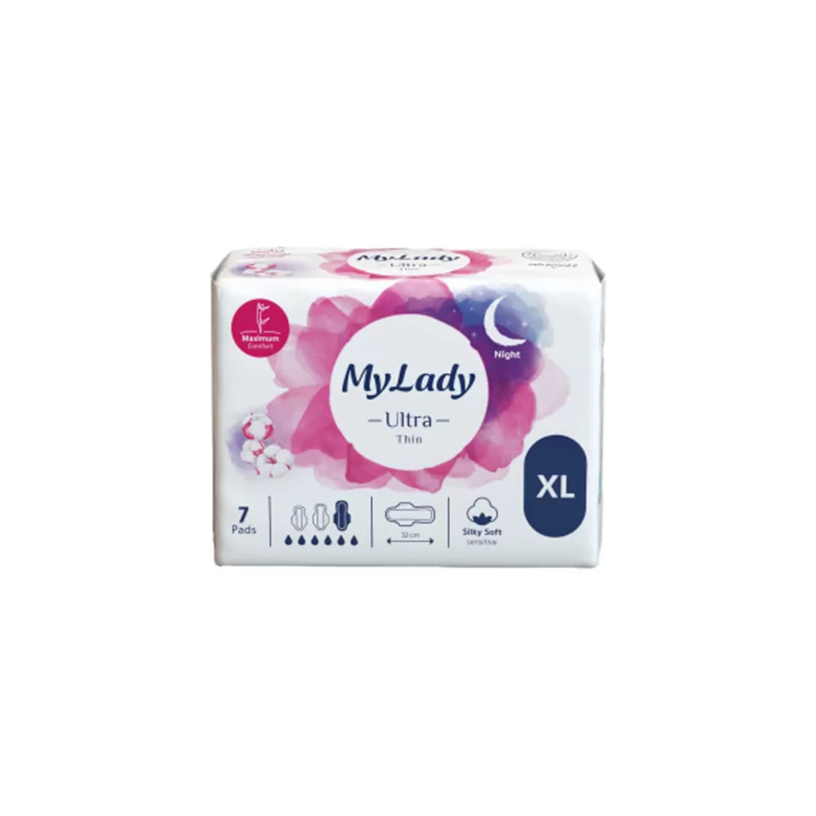نوار بهداشتی مای لیدی مدل Instant Dry سایز XL بسته 7 عددی